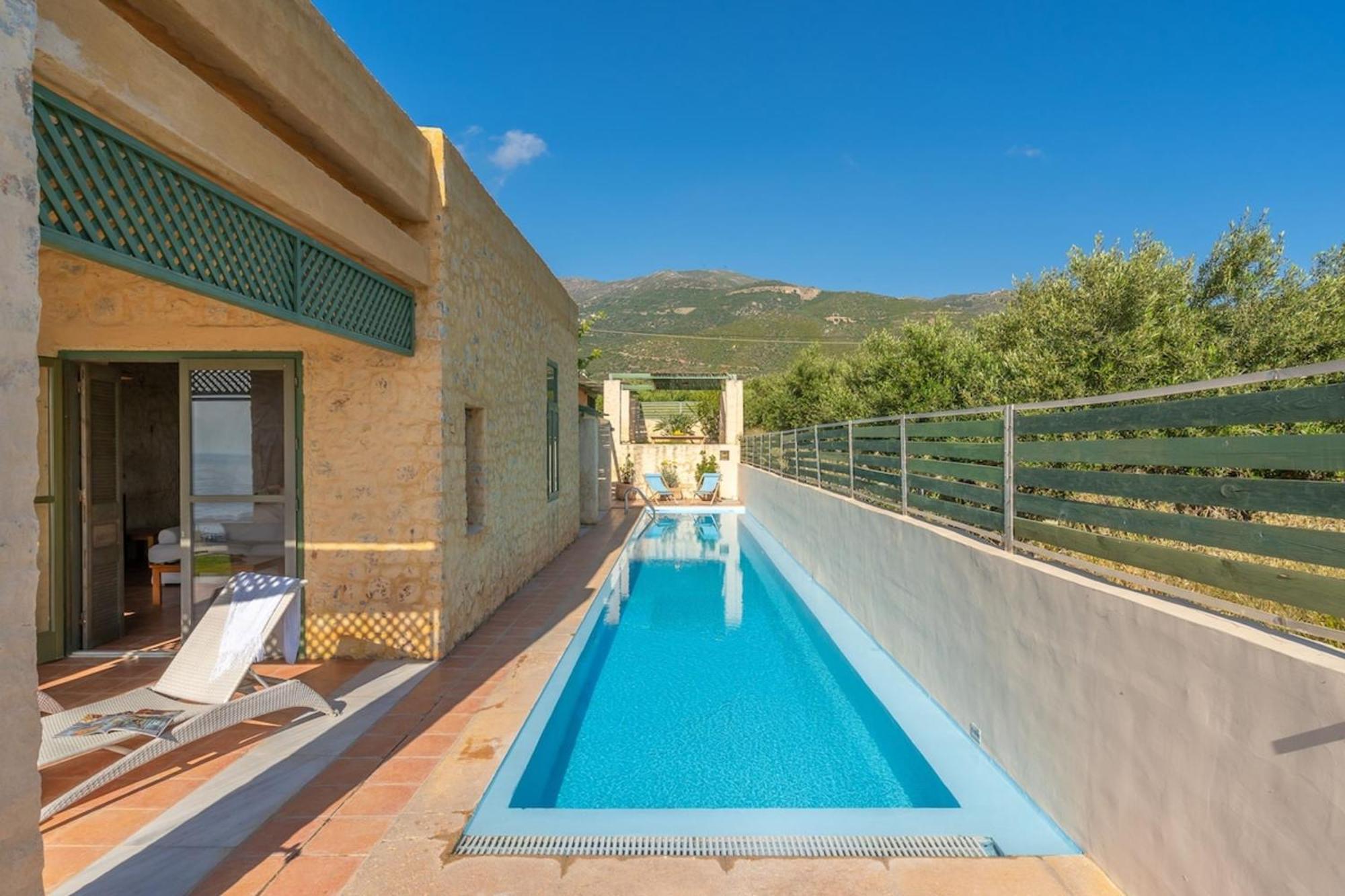 Villa Mediterranea, With Heated Pool Livadia  Εξωτερικό φωτογραφία