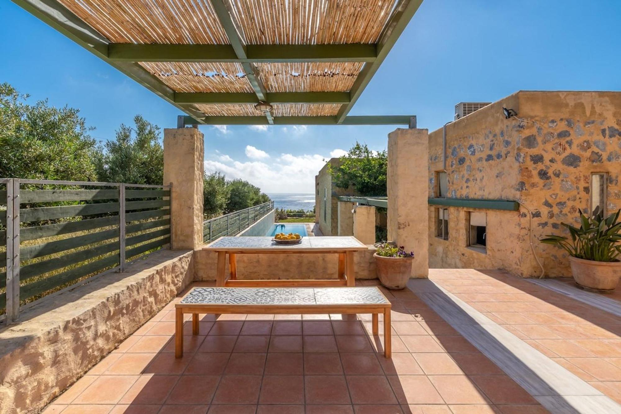Villa Mediterranea, With Heated Pool Livadia  Εξωτερικό φωτογραφία